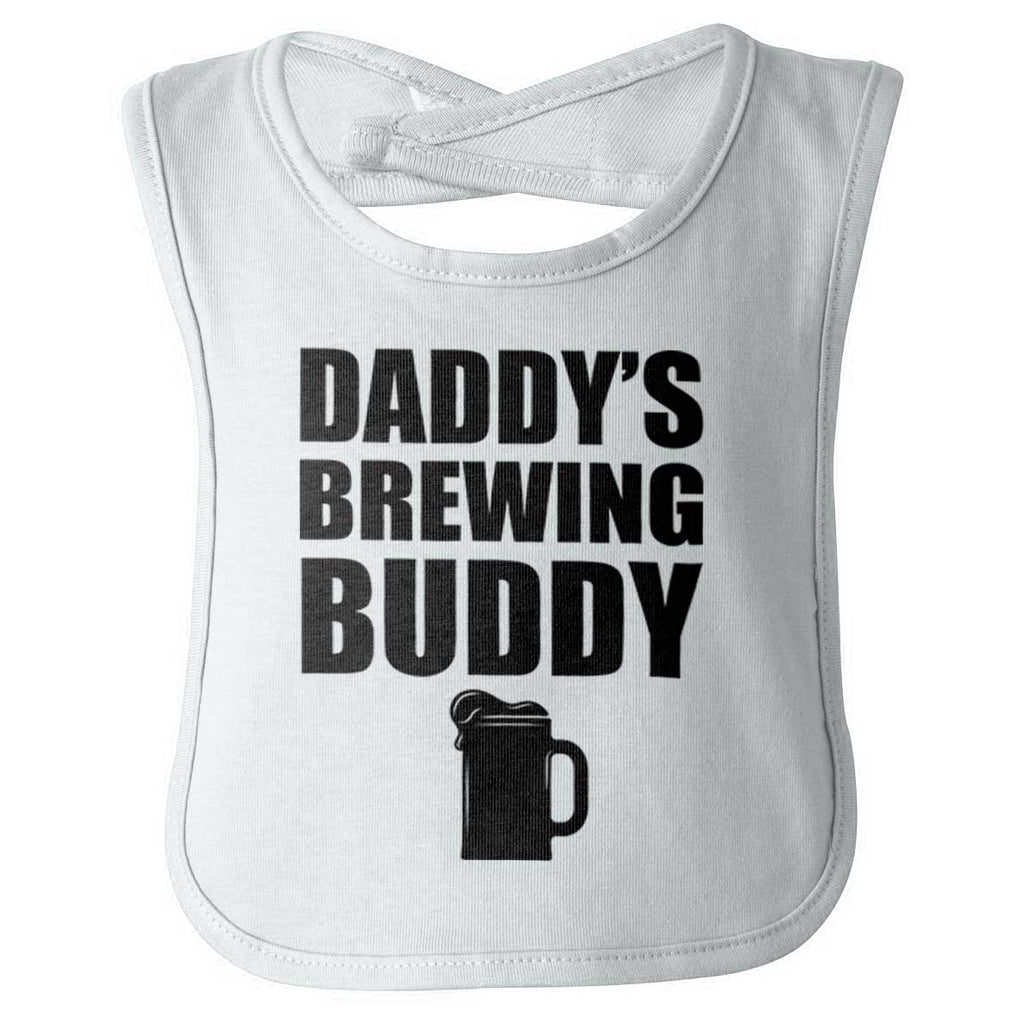 Brewing Buddy Infant Baby Bib-Direct To Garment Print-Brisco Baby