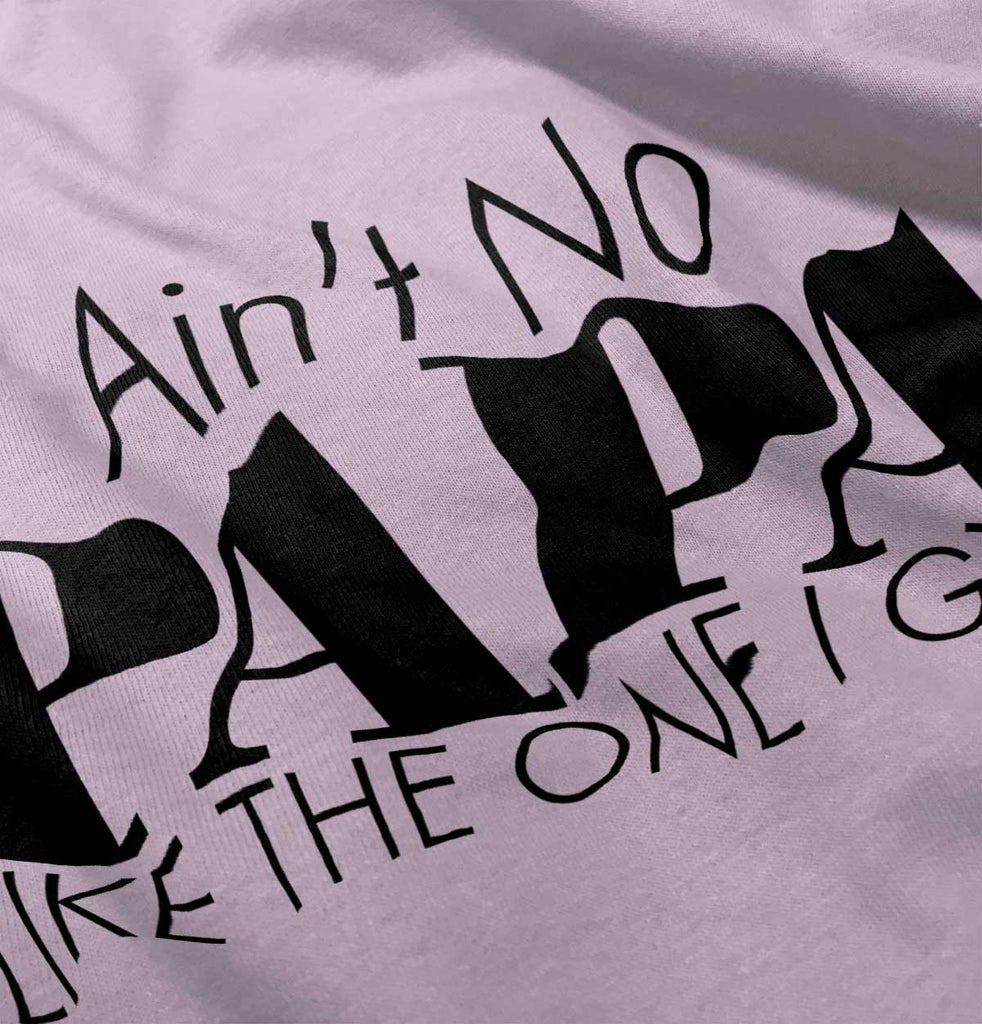 Ain't No Papa Like Mine Infant Toddler T Shirt-Direct To Garment Print-Brisco Baby