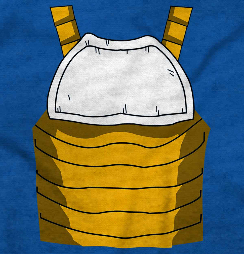 Dragon Ball Vegeta B Romper Bodysuit-Direct To Garment Print-Brisco Baby