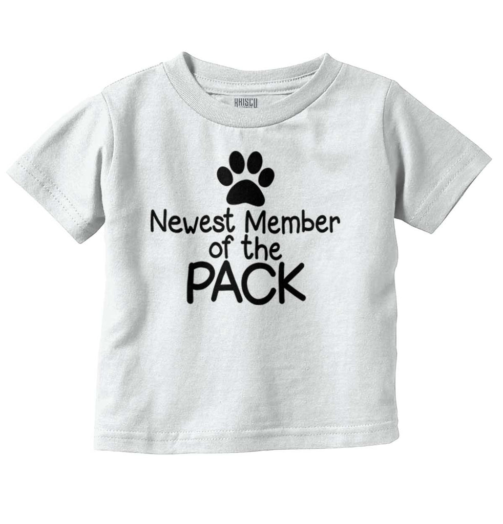 Member of the Pack Infant Toddler T Shirt-Direct To Garment Print-Brisco Baby