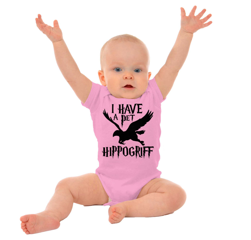 Pet Hippogriff Romper Bodysuit-Direct To Garment Print-Brisco Baby