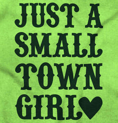 Small Town Girl Infant Toddler T Shirt-Direct To Garment Print-Brisco Baby