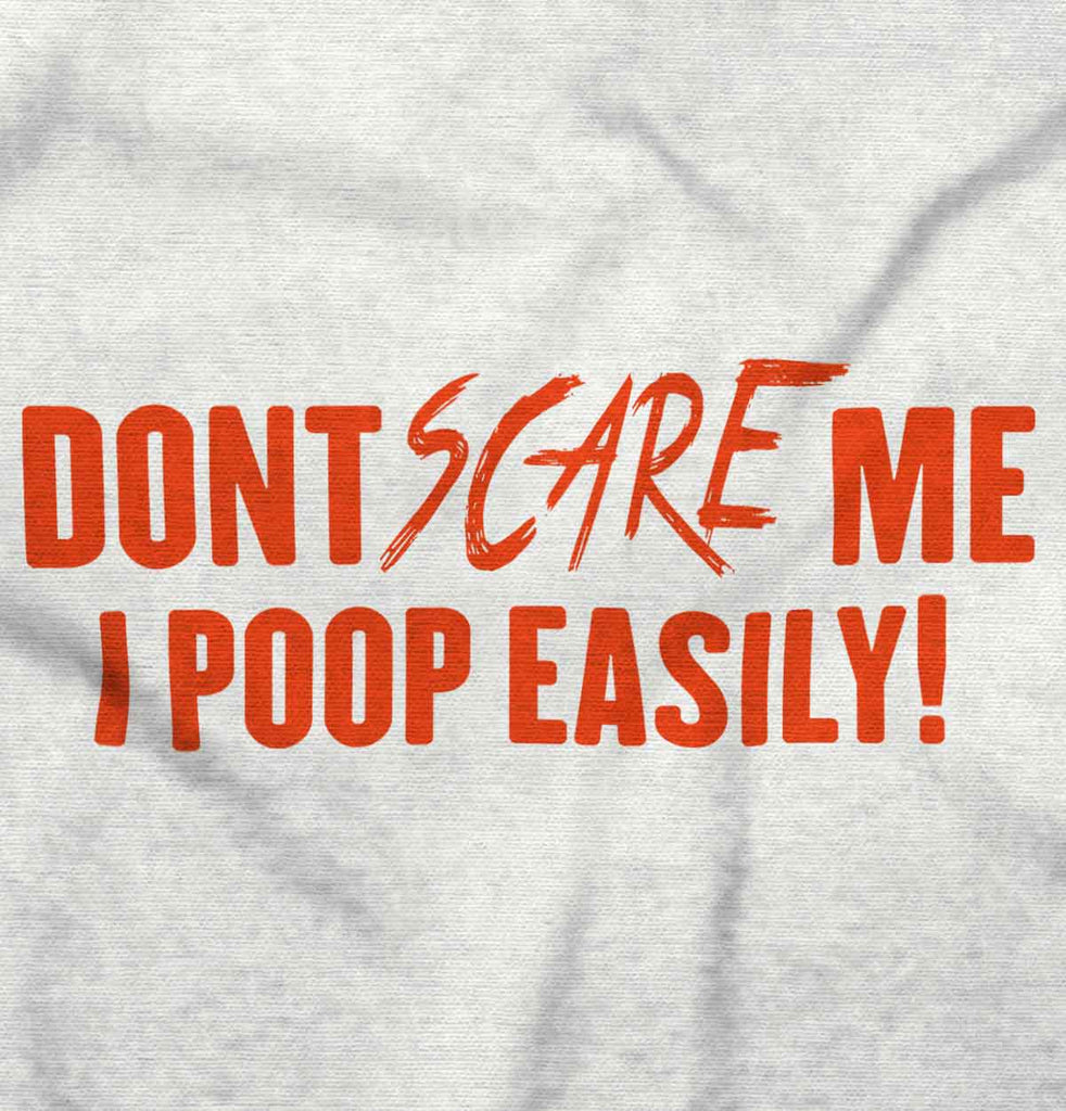 Don't Scare me Infant Baby Bib-Direct To Garment Print-Brisco Baby