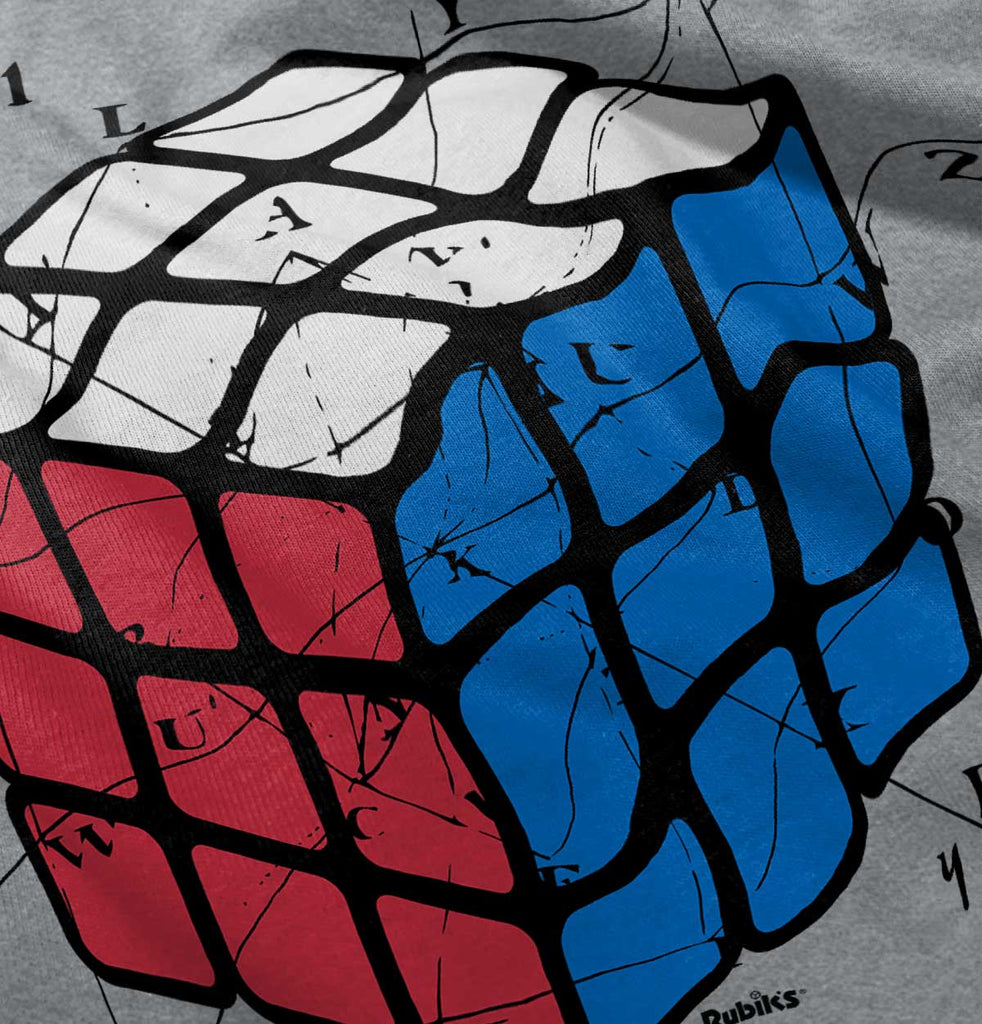 Rubiks Calculation Infant Toddler T Shirt-Direct To Garment Print-Brisco Baby