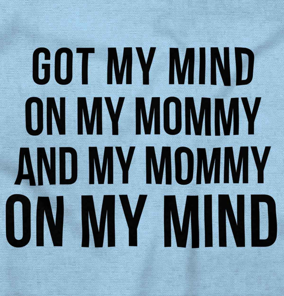 Mind On Mommy Romper Bodysuit-Direct To Garment Print-Brisco Baby