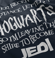 Hogwarts Jedi Infant Toddler T Shirt-Direct To Garment Print-Brisco Baby