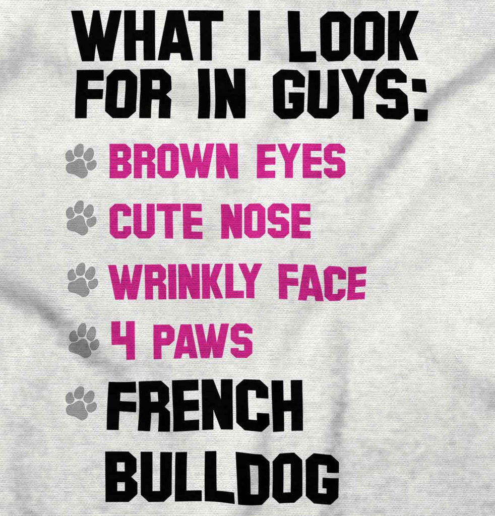 French Bulldog List Romper Bodysuit-Direct To Garment Print-Brisco Baby