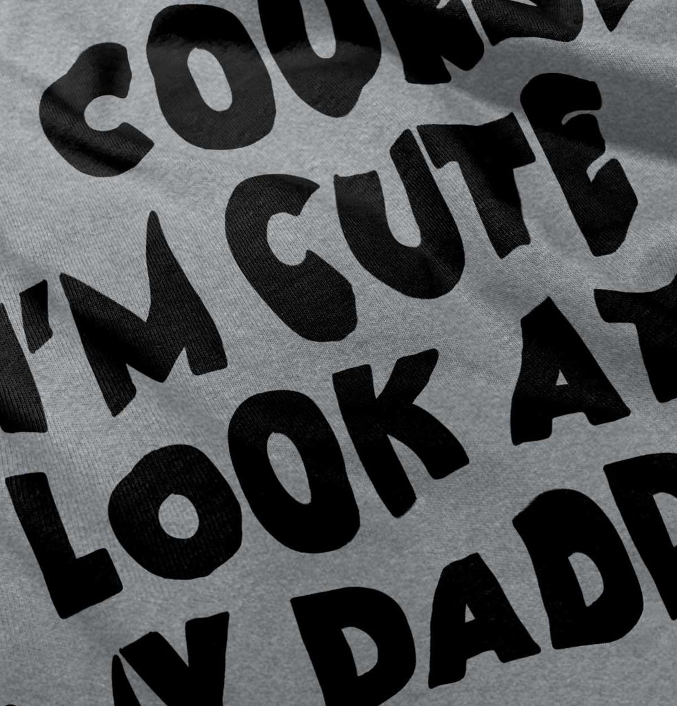 I'm Cute Romper Bodysuit-Direct To Garment Print-Brisco Baby