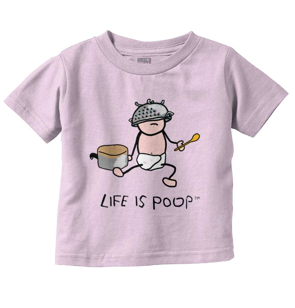 Pots and Pans Infant Toddler T Shirt-Direct To Garment Print-Brisco Baby