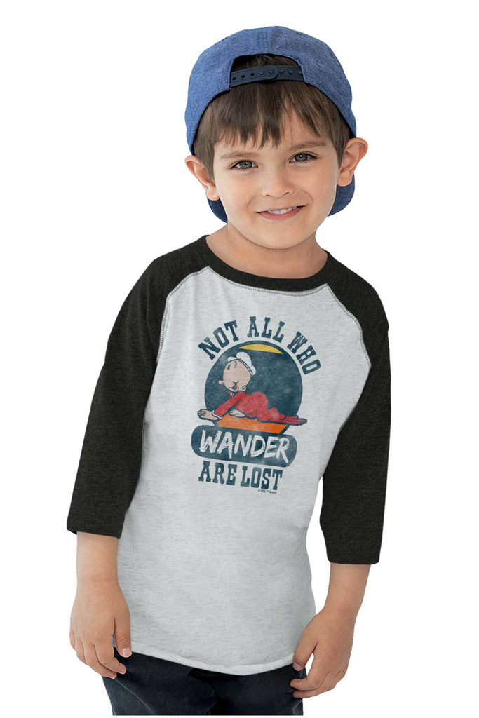 Sweet Pea Wander Toddler Baseball-Direct To Garment Print-Brisco Baby