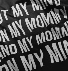 Mind On Mommy Infant Baby Bib-Direct To Garment Print-Brisco Baby