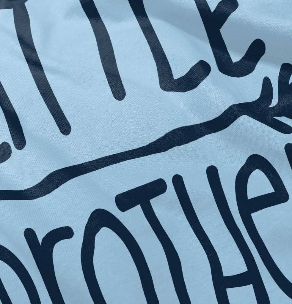 Little Brother Infant Toddler T Shirt-Direct To Garment Print-Brisco Baby