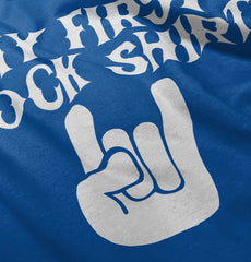 Rock Shirt Solid Baby Pajama Top-Direct To Garment Print-Brisco Baby