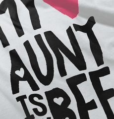 Aunt Is My BFF Infant Baby Bib-Direct To Garment Print-Brisco Baby
