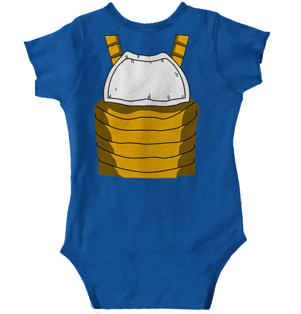 Dragon Ball Vegeta B Romper Bodysuit-Direct To Garment Print-Brisco Baby