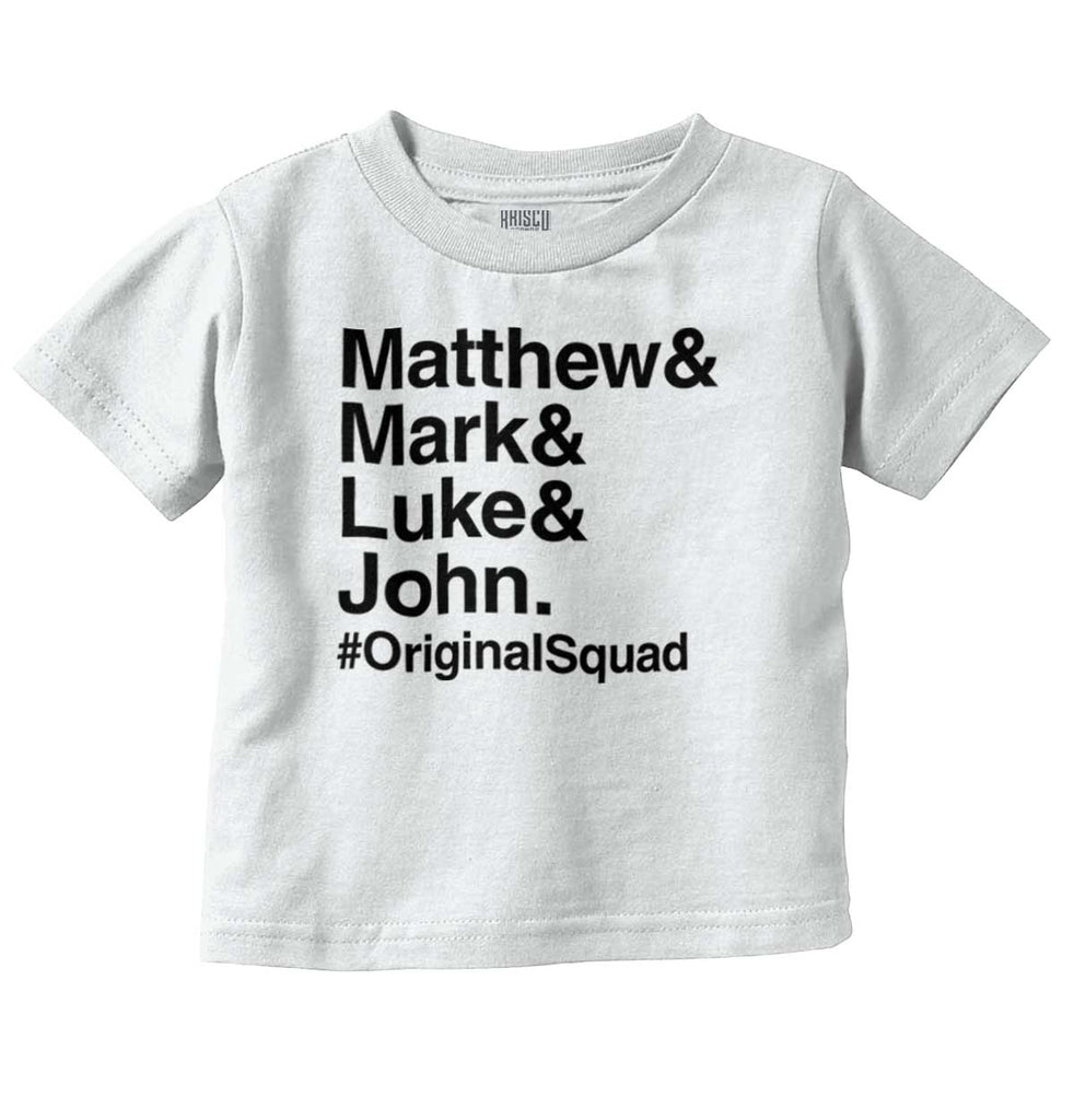 Original Saint Squad Infant Toddler T Shirt-Direct To Garment Print-Brisco Baby