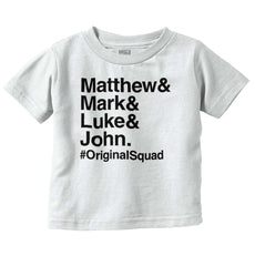 Original Saint Squad Infant Toddler T Shirt-Direct To Garment Print-Brisco Baby