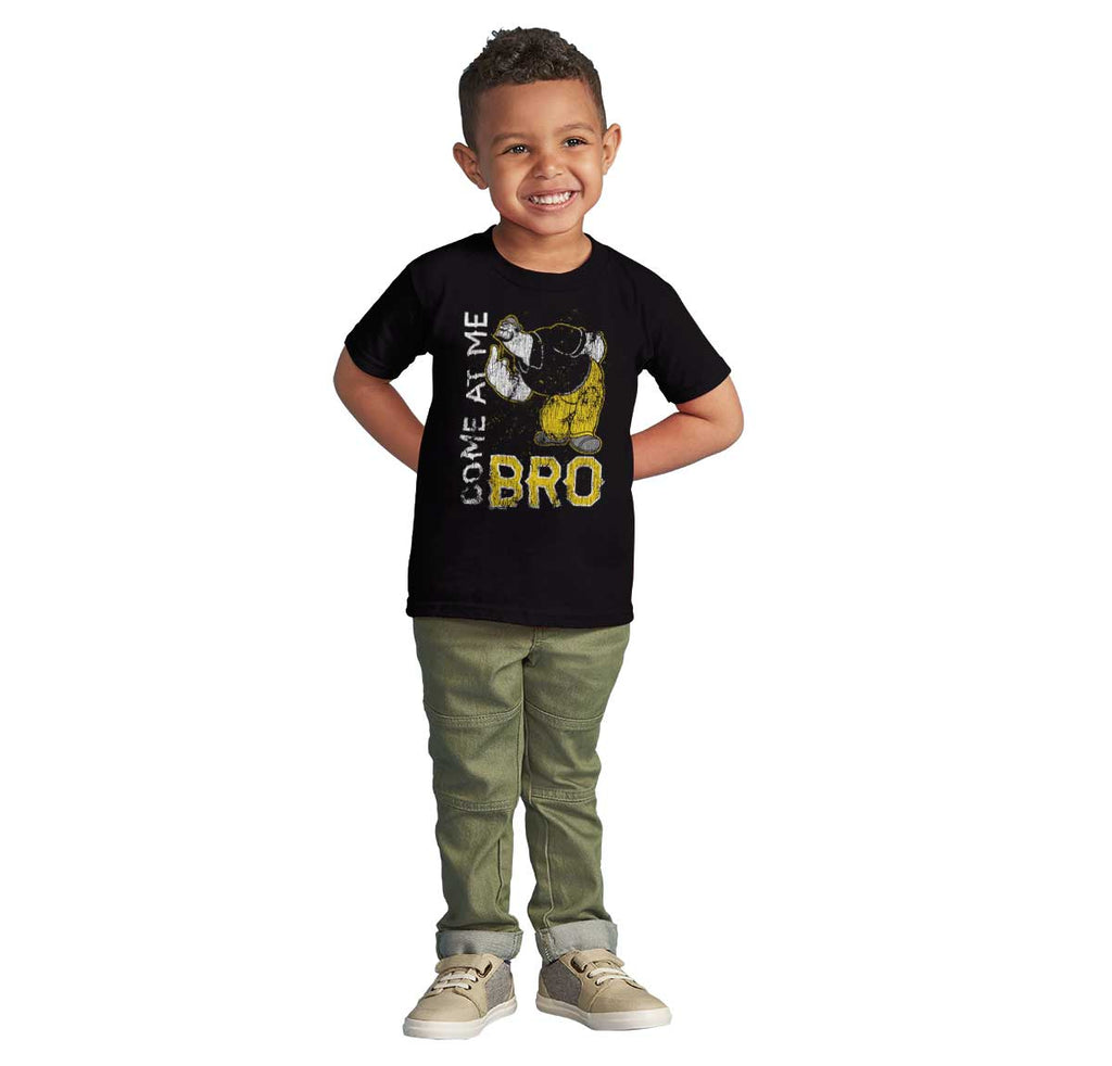 Come At Me Bro Infant Toddler T Shirt-Direct To Garment Print-Brisco Baby