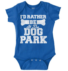 Dog Park Romper Bodysuit-Direct To Garment Print-Brisco Baby