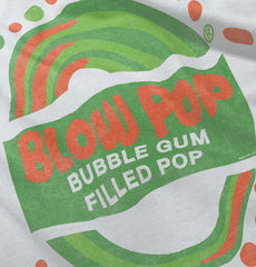 Blow Pop Bubble Gum Infant Toddler T Shirt-Direct To Garment Print-Brisco Baby