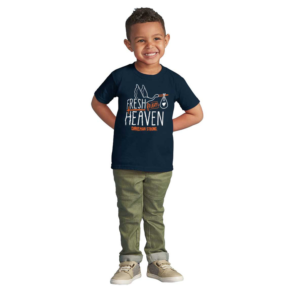 Fresh From Heaven Infant Toddler T Shirt-Direct To Garment Print-Brisco Baby