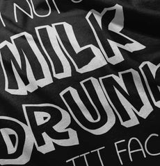 Milk Drunk Infant Baby Bib-Direct To Garment Print-Brisco Baby