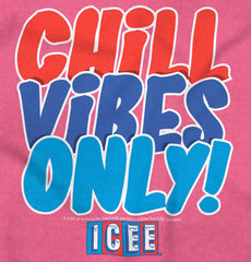 Chill Vibes Only Toddler Football Jersey Tee-Direct To Garment Print-Brisco Baby