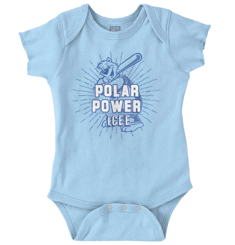 Polar Power Romper Bodysuit-Direct To Garment Print-Brisco Baby