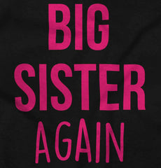 Big Sister Again Romper Bodysuit-Direct To Garment Print-Brisco Baby