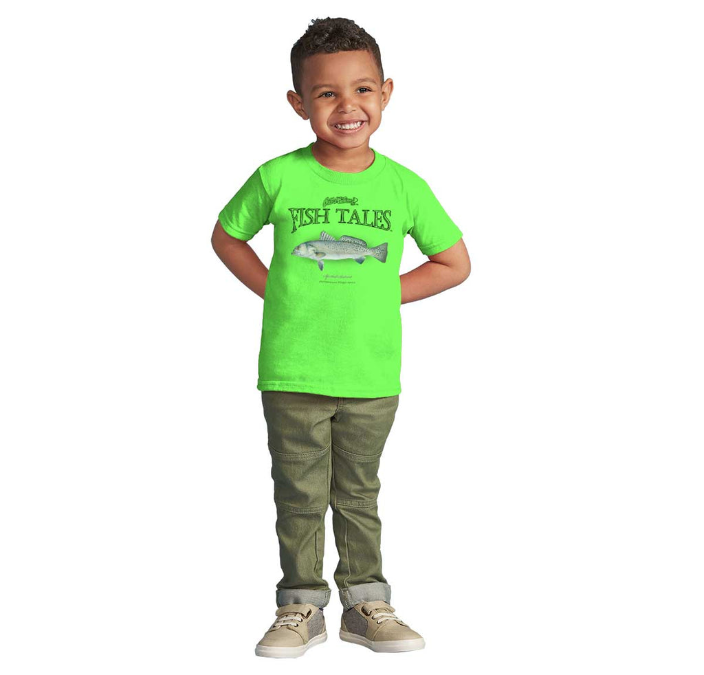 Spotted Seatrout Infant Toddler T Shirt-Direct To Garment Print-Brisco Baby