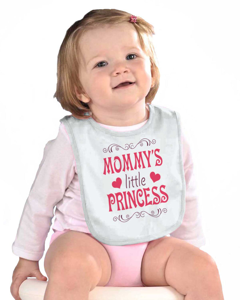 Little Princess Infant Baby Bib-Direct To Garment Print-Brisco Baby
