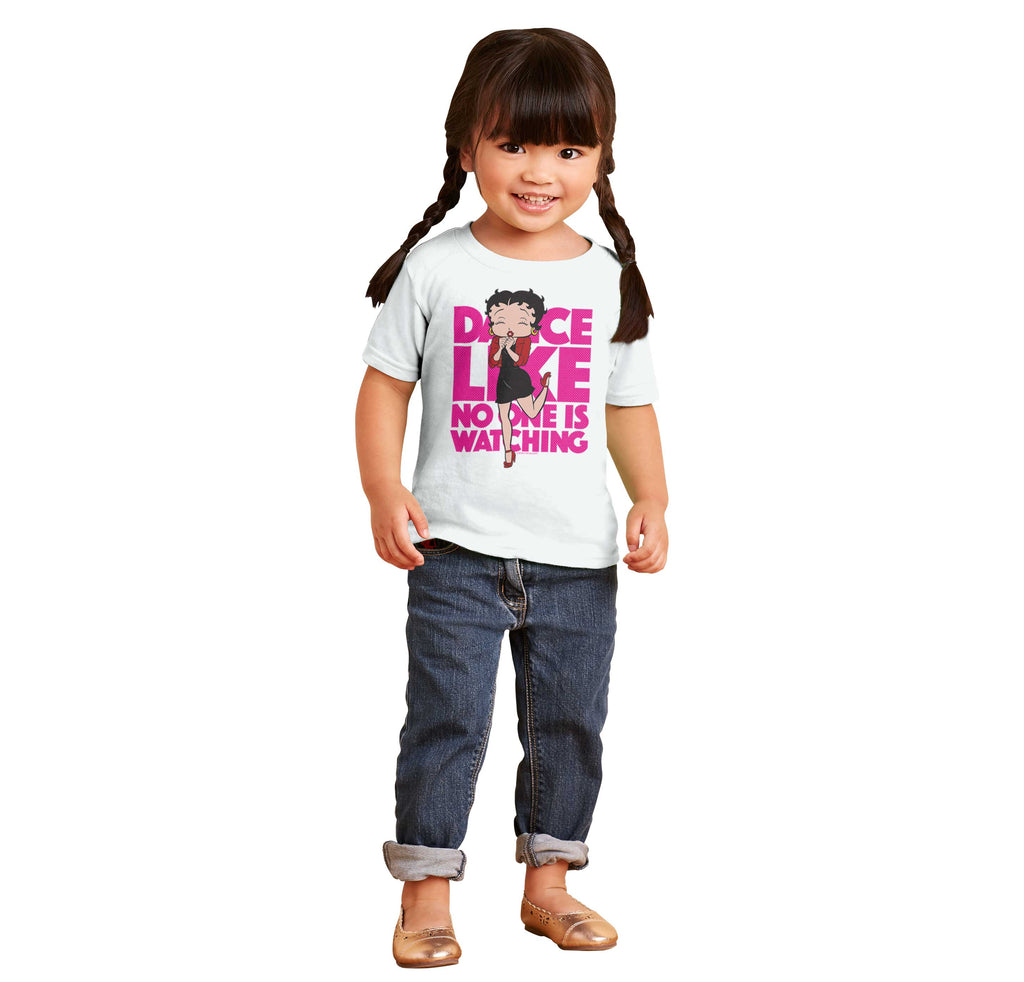 Dancing Betty Infant Toddler T Shirt-Direct To Garment Print-Brisco Baby