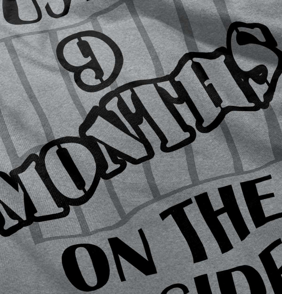 9 Months On The Inside Romper Bodysuit-Direct To Garment Print-Brisco Baby