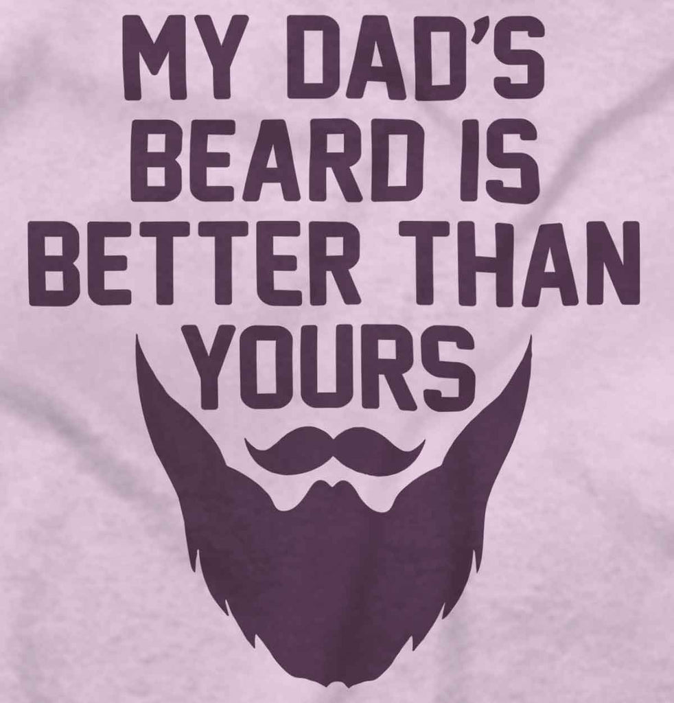 Dad's Beard Romper Bodysuit-Direct To Garment Print-Brisco Baby