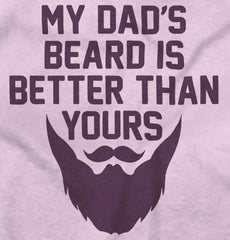 Dad's Beard Romper Bodysuit-Direct To Garment Print-Brisco Baby