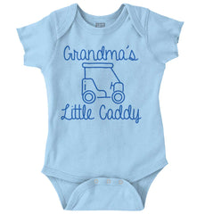 Grandma's Little Caddy Romper Bodysuit-Direct To Garment Print-Brisco Baby