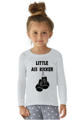 Little Ass Kicker Solid Baby Pajama Top-Direct To Garment Print-Brisco Baby