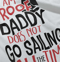 Sailing Daddy Romper Bodysuit-Direct To Garment Print-Brisco Baby