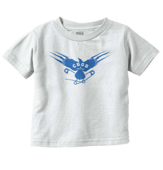 Eagle CBGB Infant Toddler T Shirt-Direct To Garment Print-Brisco Baby