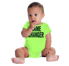 Game Changer Romper Bodysuit-Direct To Garment Print-Brisco Baby