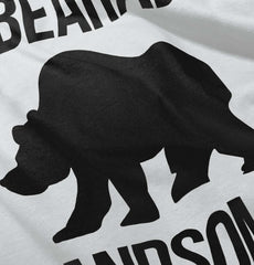 Unbearably Handsome Romper Bodysuit-Direct To Garment Print-Brisco Baby