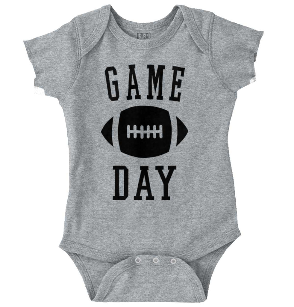Game Day Romper Bodysuit-Direct To Garment Print-Brisco Baby