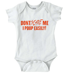 Don't Scare me Romper Bodysuit-Direct To Garment Print-Brisco Baby