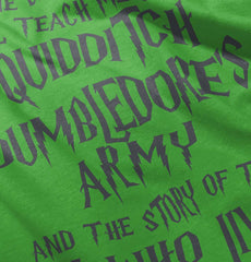 Quidditch Dumbledore Infant Toddler T Shirt-Direct To Garment Print-Brisco Baby