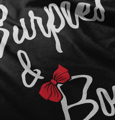 Burpees and Bows Baby Polka Dot Skirt Dress-Direct To Garment Print-Brisco Baby