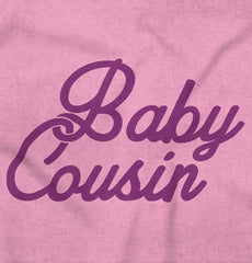 Baby Cousin Infant Baby Bib-Direct To Garment Print-Brisco Baby