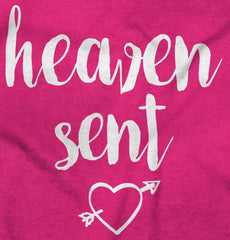 Heaven Sent Solid Baby Pajama Top-Direct To Garment Print-Brisco Baby
