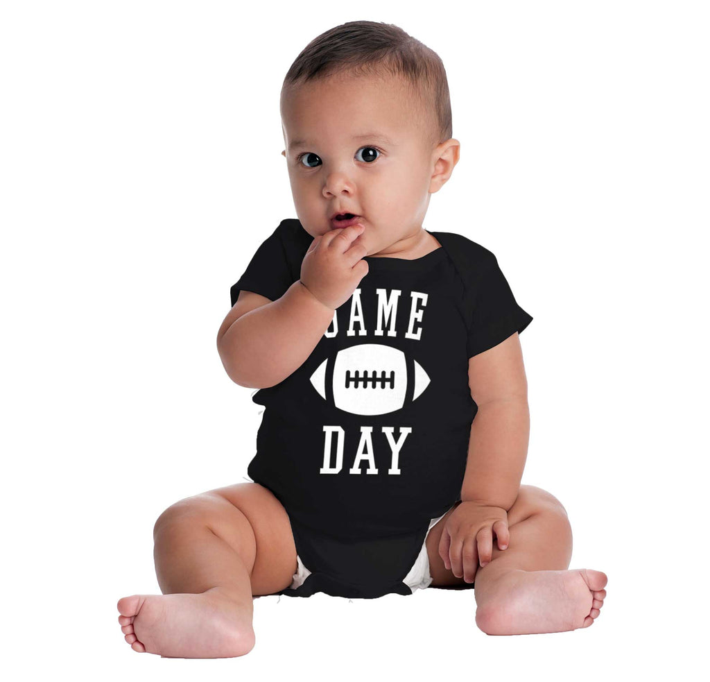 Game Day Romper Bodysuit-Direct To Garment Print-Brisco Baby
