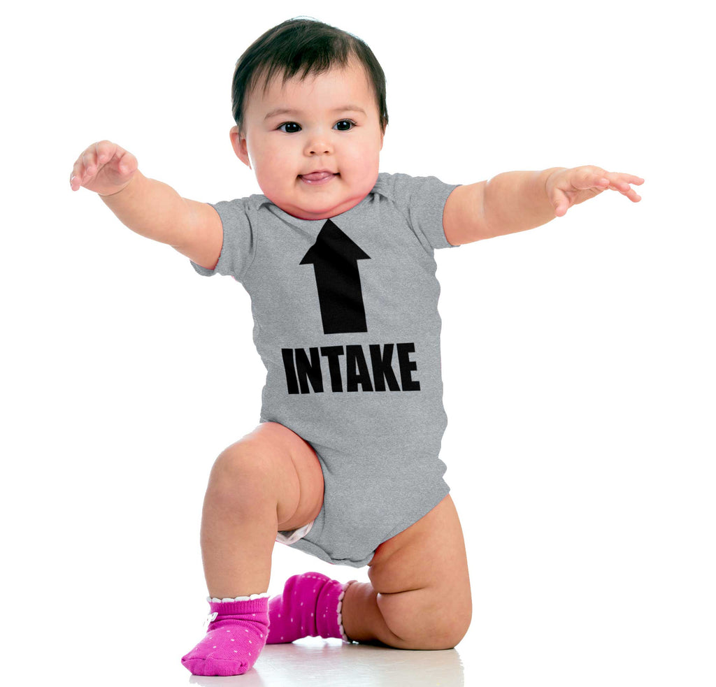 Intake Romper Bodysuit-Direct To Garment Print-Brisco Baby
