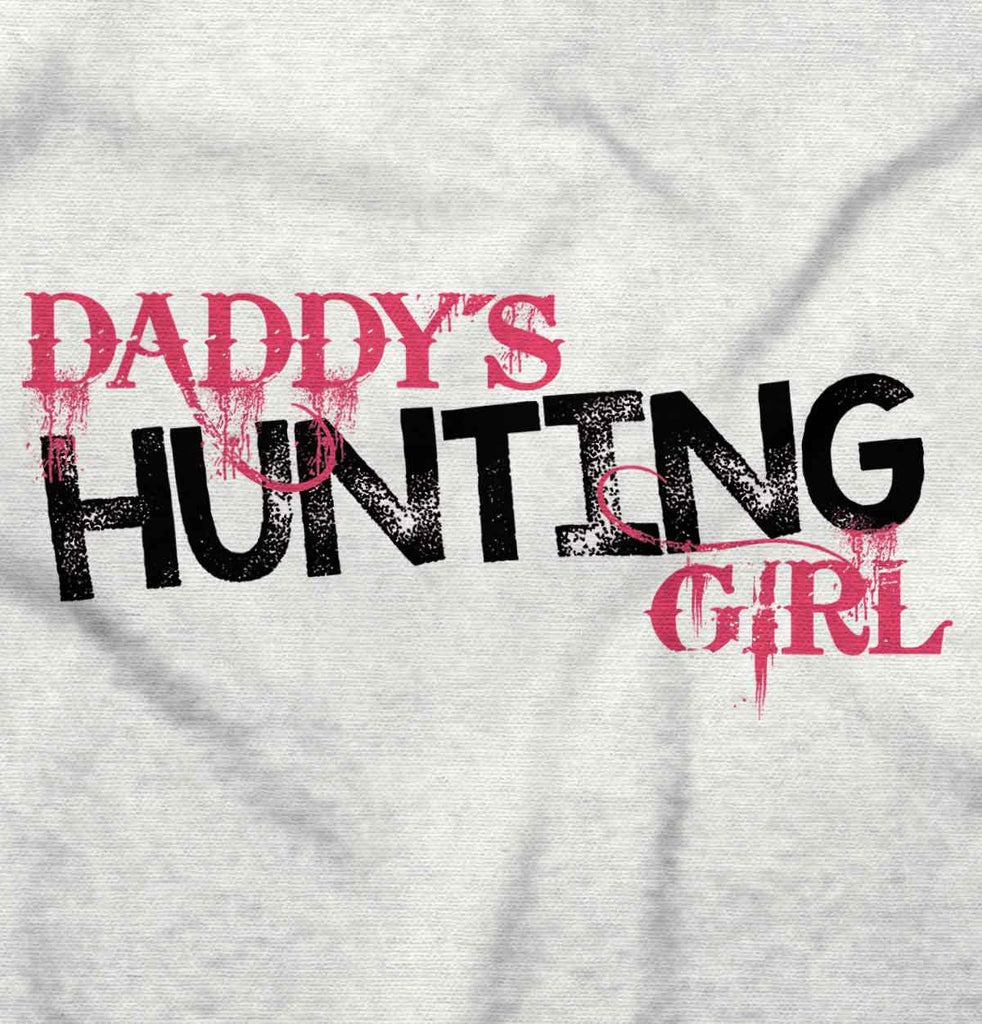 Daddys Hunting Girl Romper Bodysuit-Direct To Garment Print-Brisco Baby